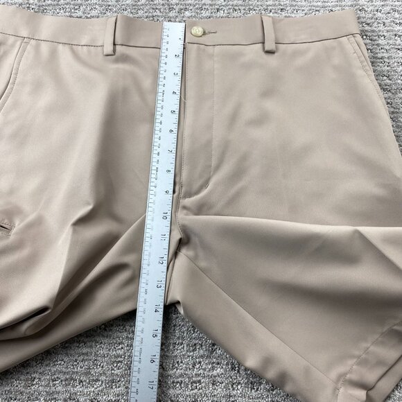 Grand Slam Performance Golf Khaki Shorts Men Size 36 Brown Golfer Golfing Sports - Picture 9 of 12